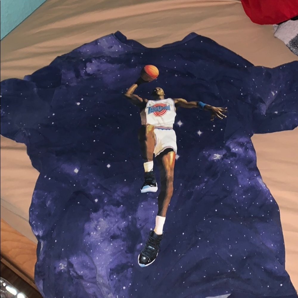 Tune squad jordan shirt
